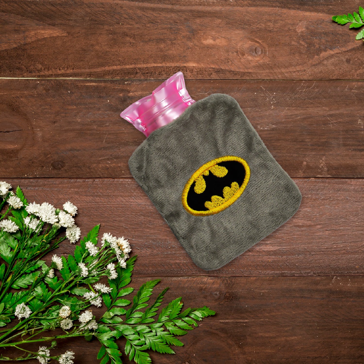 6505 Batman Small Hot Water Bag With Cover For Pain Relief Neck Shoulder Pain And Hand Feet Warmer Menstrual Cramps. 6505 Batman Small Hot Water Bag With Cover For Pain Relief Neck Shoulder Pain And Hand Feet Warmer Menstrual Cramps.